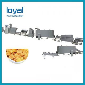 Frying puff corn snack machinery fried wheat flour chips process line