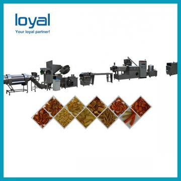 High Quality Fried Pellet Chips Snack Food Processing Line /Wheat Flour Snack Making Machine