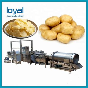 Automatic Commercial Potato Chip Maker , Fryer French Fries Potato Chips Production Line