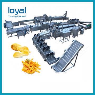 Automatic Potato Chips Production Line Frozen French Fries Potato Chips Machines