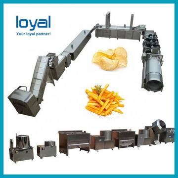 Industrial oil fried french fresh potato chips machine